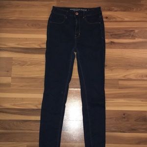 Sky high American eagle jegging!